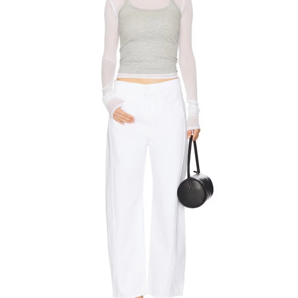 Mother The Full Pipe Ankle Jeans in Picket Fence
MOTHER